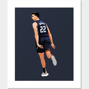 Franz Wagner Vector Back Celebration Dark Posters and Art